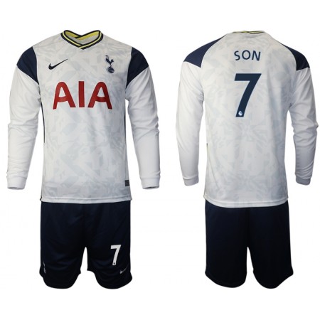 Tenue Tottenham Hotspur Son 7 Enfant Domicile 2020-2021 Maillot de Foot ML